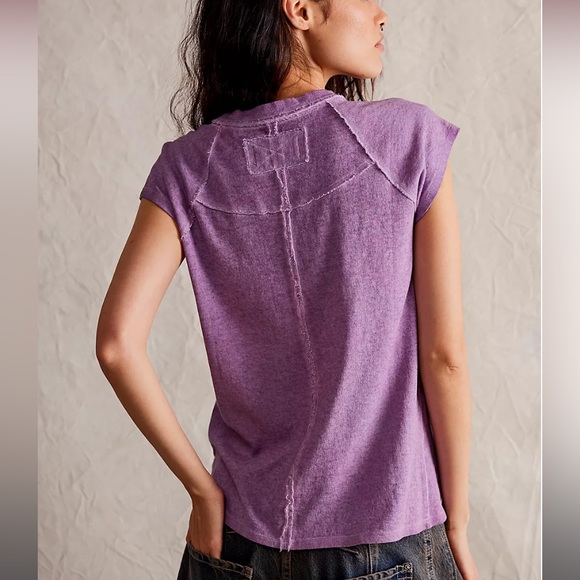 Free People We The Free Riley Tee - Picture 2 of 5
